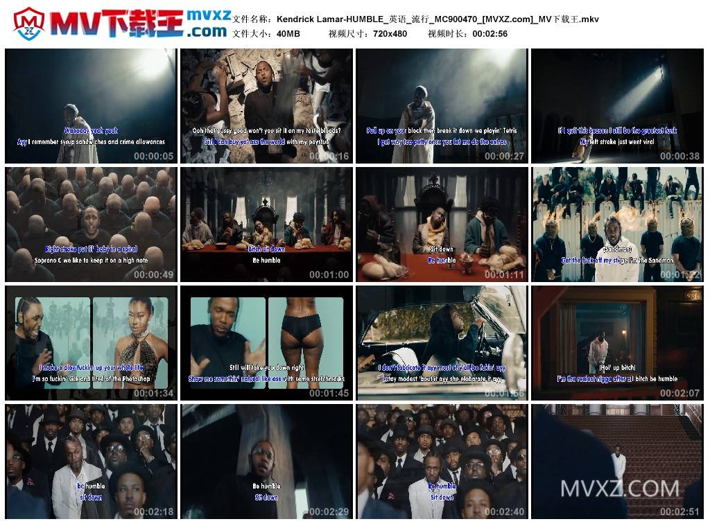 Kendrick Lamar-HUMBLE_英语_流行_MC900470